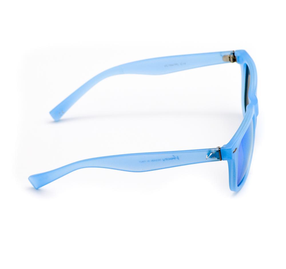 Velocity VC1947PL Blue Wayfarer Acetate Polarized Sunglass side view