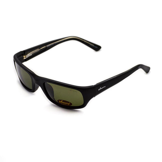 Velocity VC90227 Black & Green Acetate Sport Polarized Sunglass left view