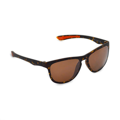 Velocity VC734PC C6 Brown Acetate Wayfarer Polarized Sunglass right view