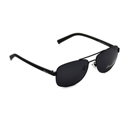 Velocity HA90153 Black Metal Polarized Sunglass left view