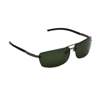 Velocity HA90539 Green and Gunmetal Polarized Sunglass right view