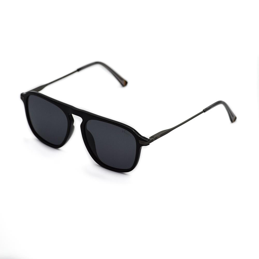 Velocity VC730PL Black Acetate Polarized Sunglass left view