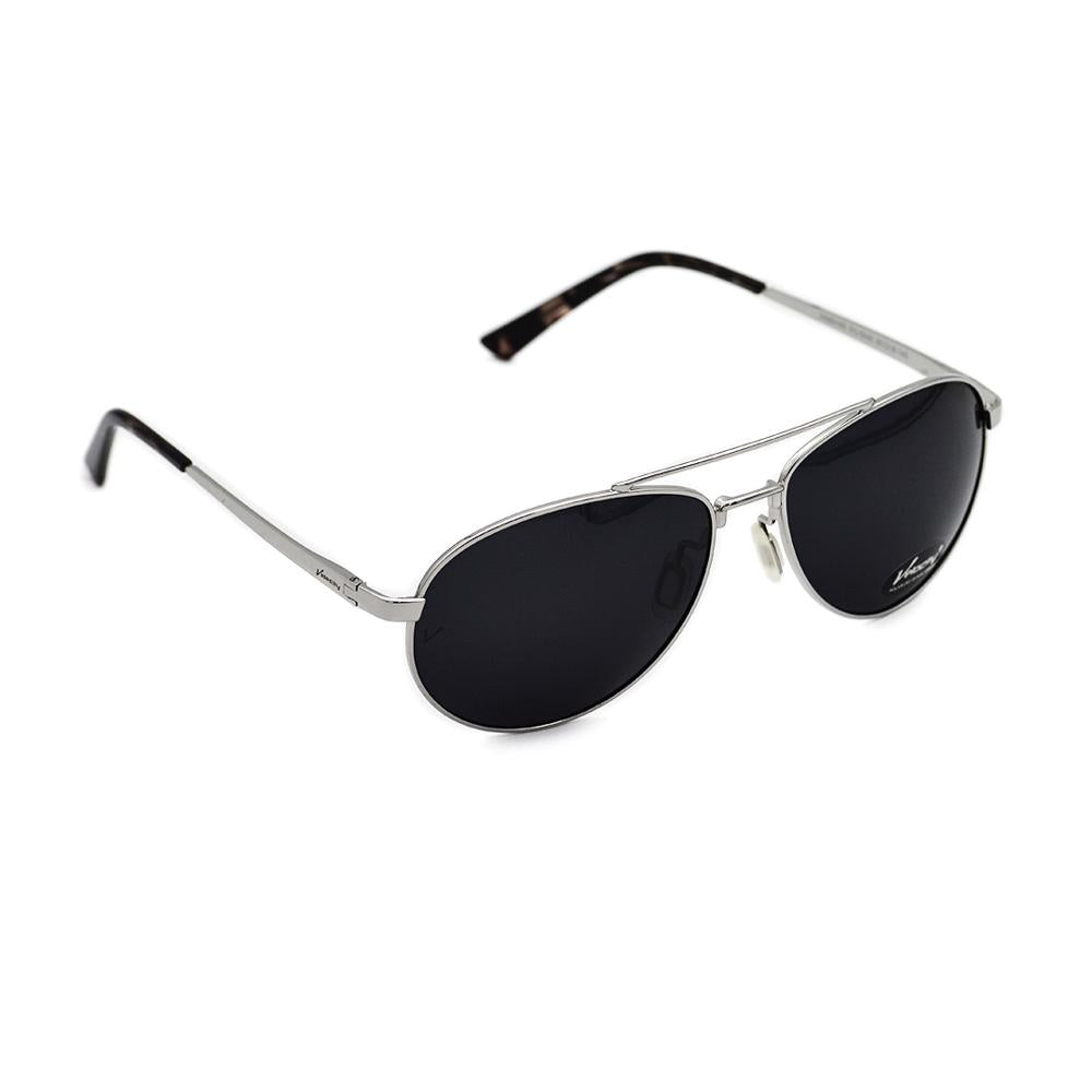 Velocity HA90166 Polarised Silver Aviator Sunglass right view