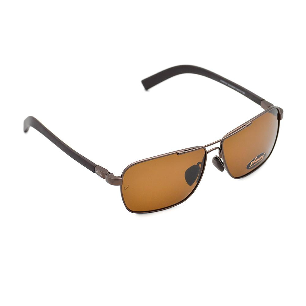 Velocity HA90148 Brown Rectangle Polarized Sunglass right view