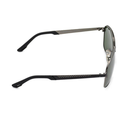 Velocity HA90526 Black and Green Metal Polarized Sunglass side view