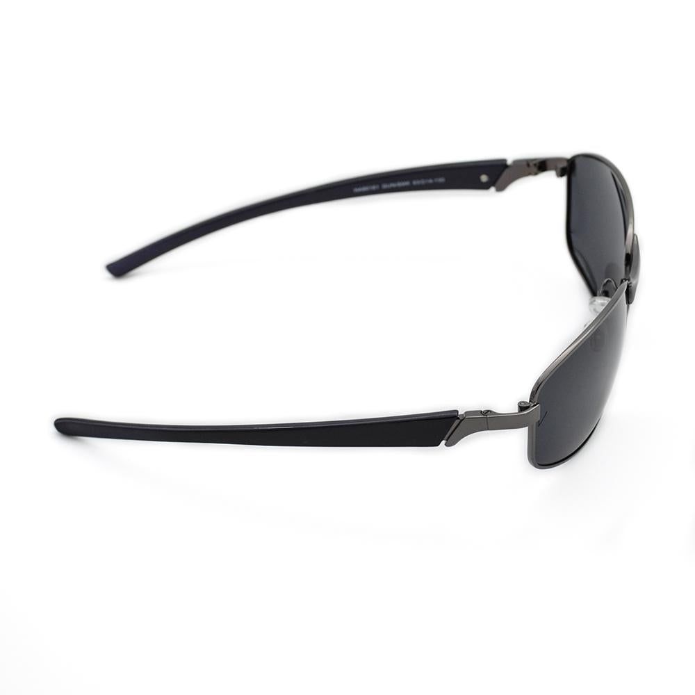 Velocity HA90161 Black Metal Polarized Sunglass side view