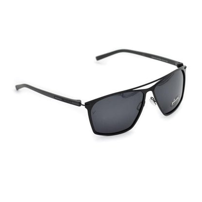 Velocity HA90184 Black Metal Polarized Sunglass right view