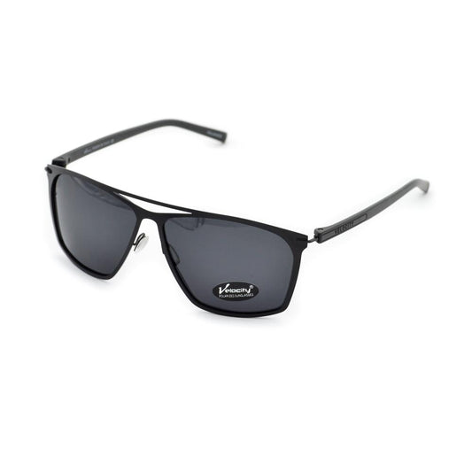 Velocity HA90184 Black Metal Polarized Sunglass left view